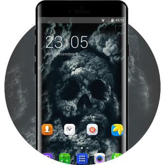 Skull Theme for Samsung Galaxy Tab 3 10.1 3G