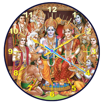 Sri Rama Clock Live Wallpaper