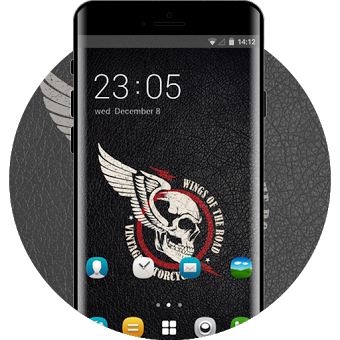 Theme for Nokia 8 HD: Cool Skull