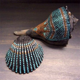 Уникальное искусство Seashell