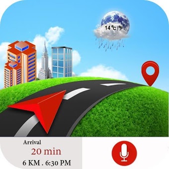 Voice Navigation GPS Route Tracker Live Traffic